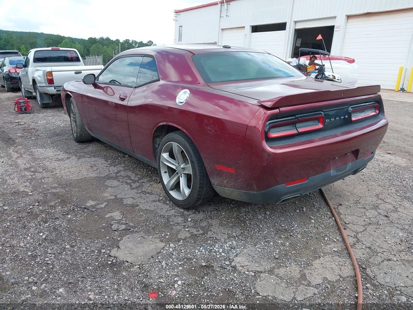 Vin: 2c3cdzag9jh142060, lot: 45627130, dodge challenger sxt 20183