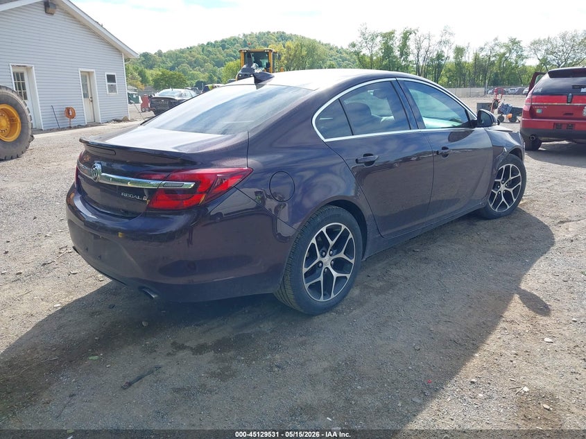 Vin: 2g4gl5ex5h9128241, lot: 45627160, buick regal turbo sport touring 20174