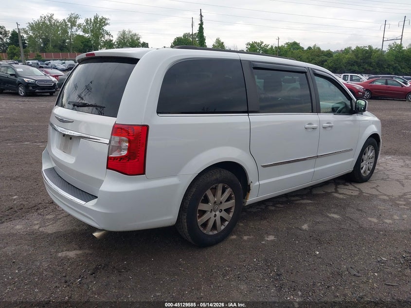 Vin: 2c4rc1bg6er445693, lot: 45627214, chrysler town & country touring 20144
