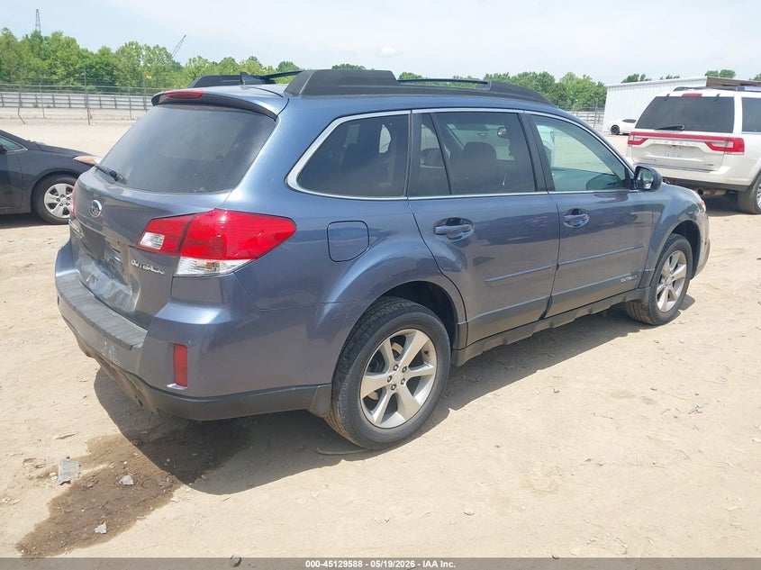 Vin: 4s4brckc4d3281288, lot: 45627217, subaru outback 2.5i limited 20134