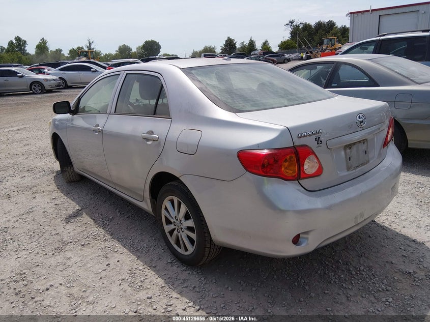 2009 TOYOTA COROLLA — zdjęcie 3