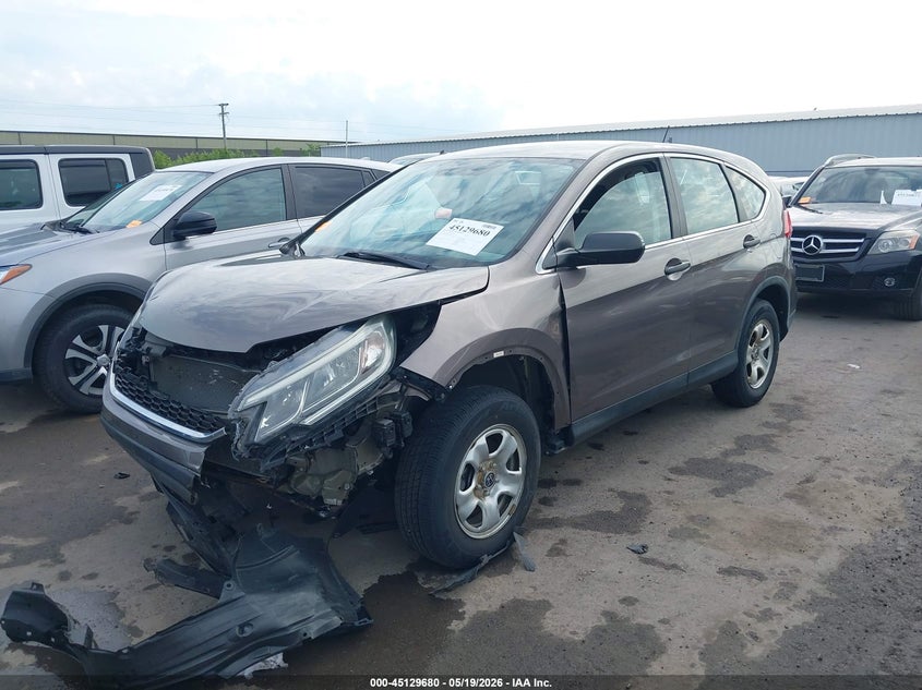 2015 Honda Cr-V Lx 5J6RM4H34FL062049 photo 1