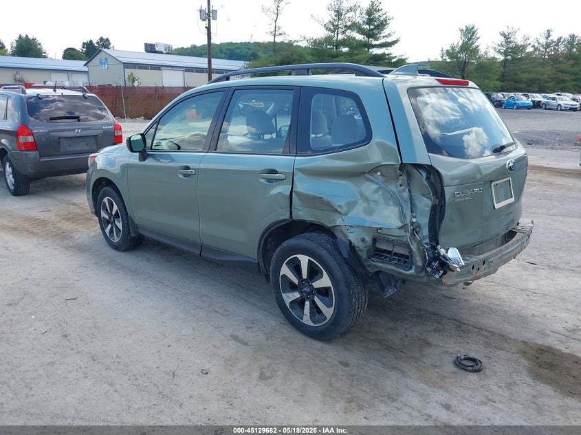 Vin: jf2sjabc1jh549844, lot: 45627311, subaru forester 2.5i 20183