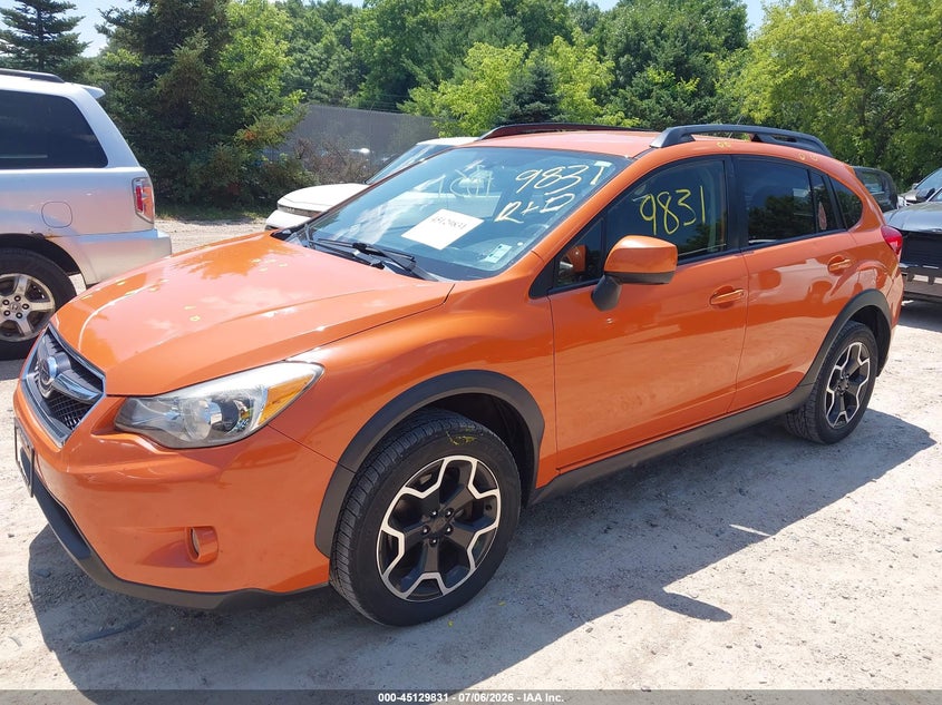 Vin: jf2gpacc8e8341730, lot: 45627460, subaru xv crosstrek 2.0i premium 20142