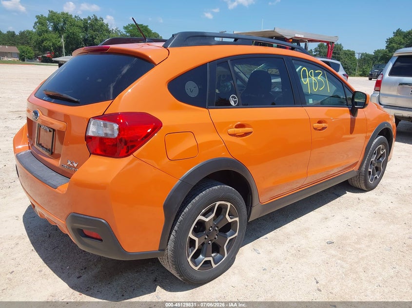Vin: jf2gpacc8e8341730, lot: 45627460, subaru xv crosstrek 2.0i premium 20144
