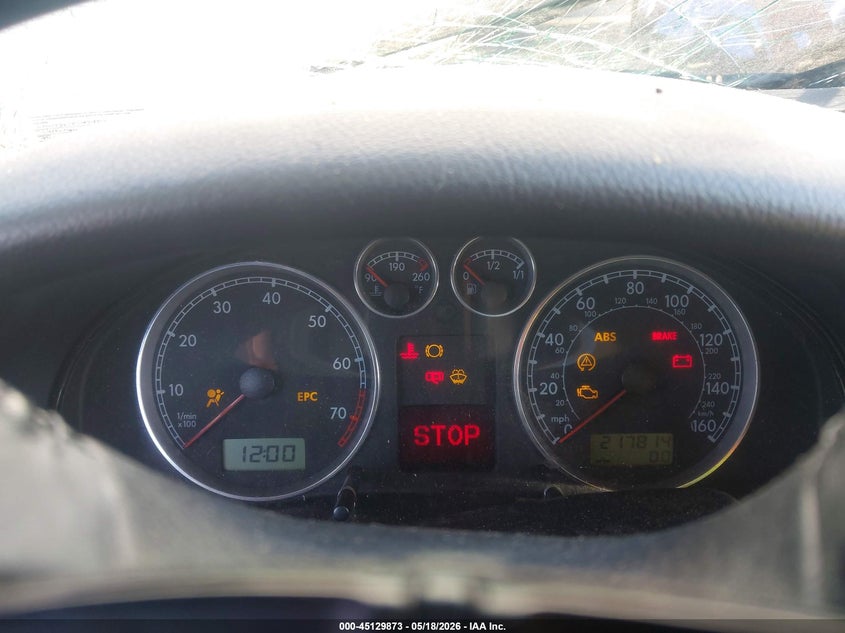 2003 Volkswagen Passat Gls VIN: WVWPD63B73P247594 Lot: 45129873