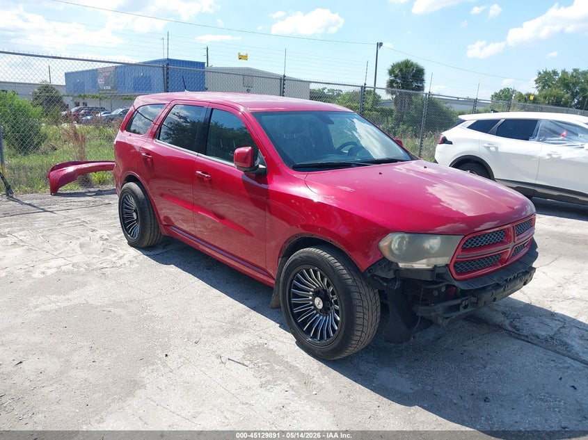 Vin: 1c4sdhctxcc291790, lot: 45627520, dodge durango r/t 2012 img_1