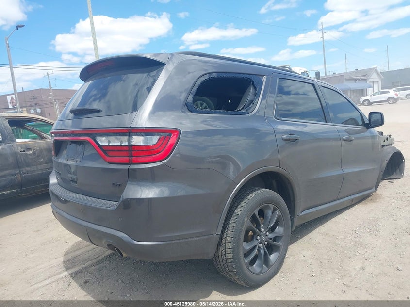 Vin: 1c4rdjdg7mc764988, lot: 45627609, dodge durango gt plus awd 20214