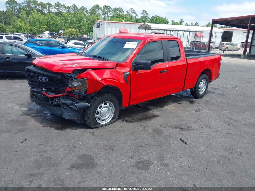 Vin: 1ftex1c85pkf25644, lot: 45627712, ford f-150 xl 20232