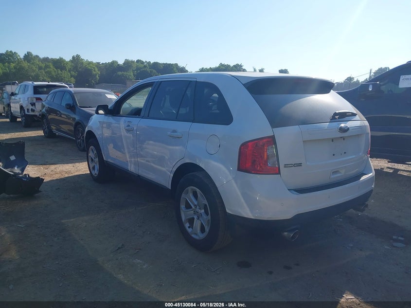 Vin: 2fmdk4jc5eba95930, lot: 45627713, ford edge sel 20143