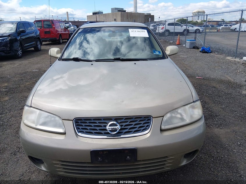 2003 Nissan Sentra Gxe VIN: 3N1CB51D43L812966 Lot: 45130209