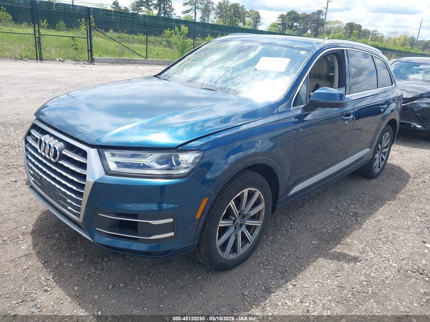 Vin: wa1ahaf77kd017679, lot: 45627879, audi q7 45 premium/45 se premium 20192