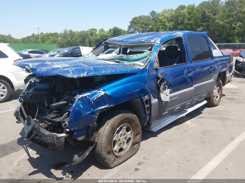 2003 Chevrolet Avalanche 1500 VIN: 3GNEC13T23G122276 Lot: 45130414