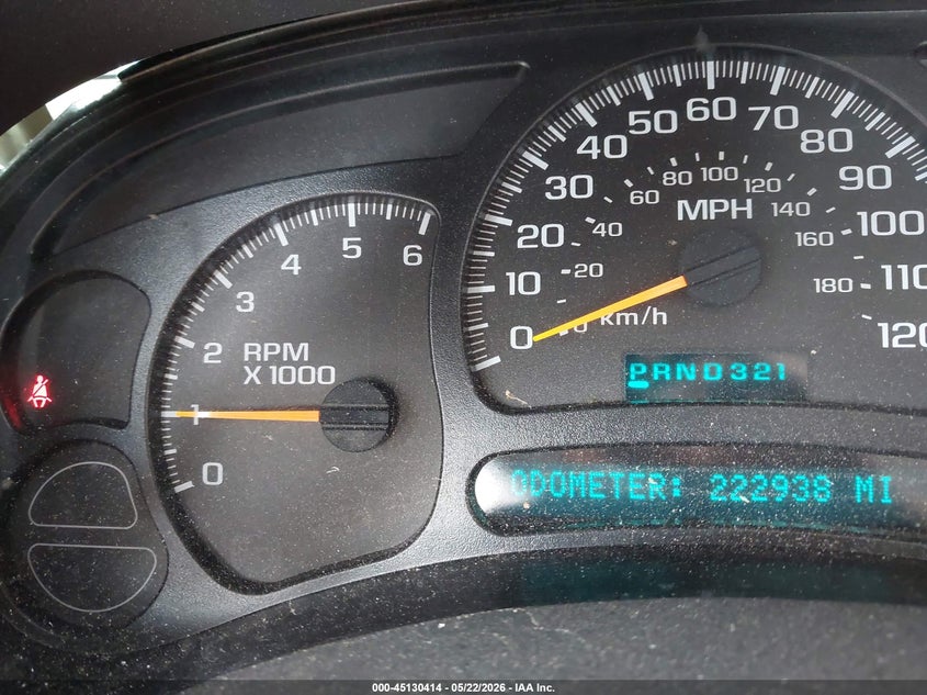2003 Chevrolet Avalanche 1500 VIN: 3GNEC13T23G122276 Lot: 45130414