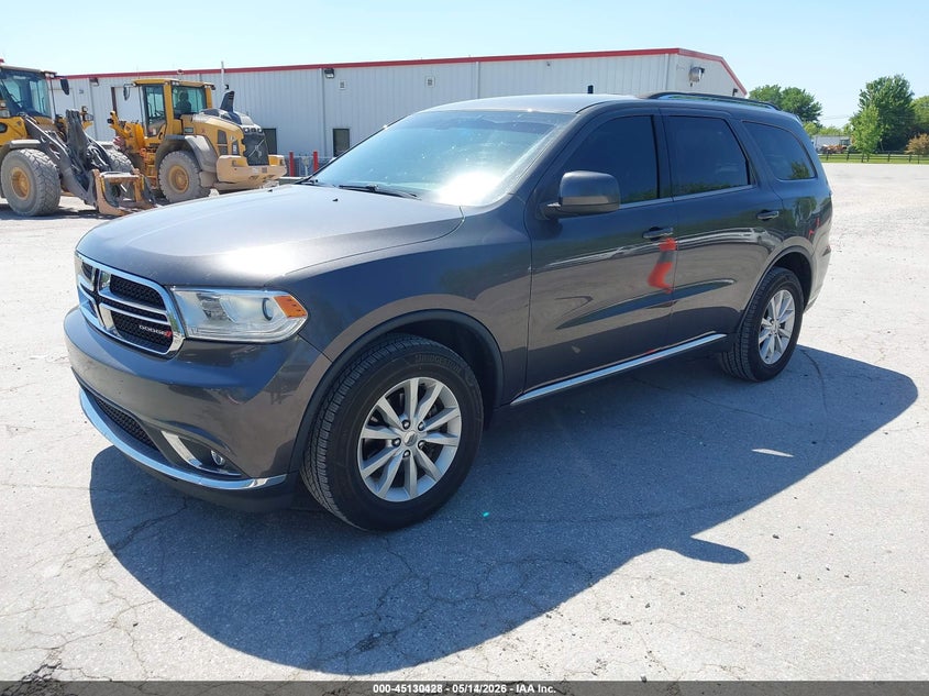 Vin: 1c4rdjag7kc744435, lot: 45628057, dodge durango sxt awd 20192