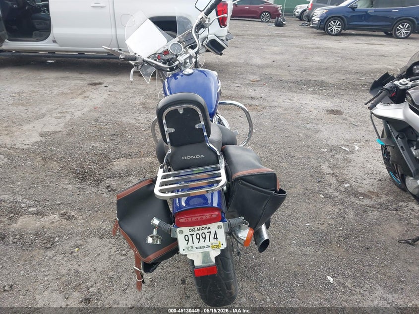 2004 Honda Vt1100 C VIN: 1HFSC18094A800232 Lot: 45130449