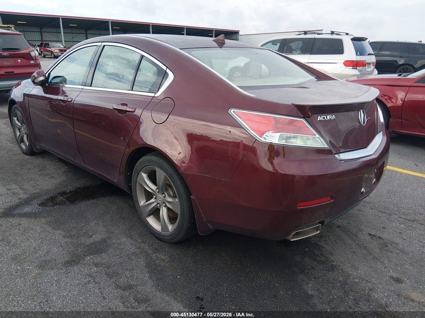 2012 Acura Tl 3.5 brown Lot 111045130477 Vin 19UUA8F75CA018981