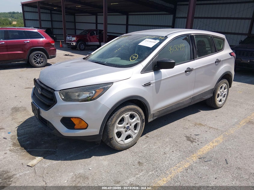 2018 Ford Escape S 1FMCU0F79JUA41979 photo 1