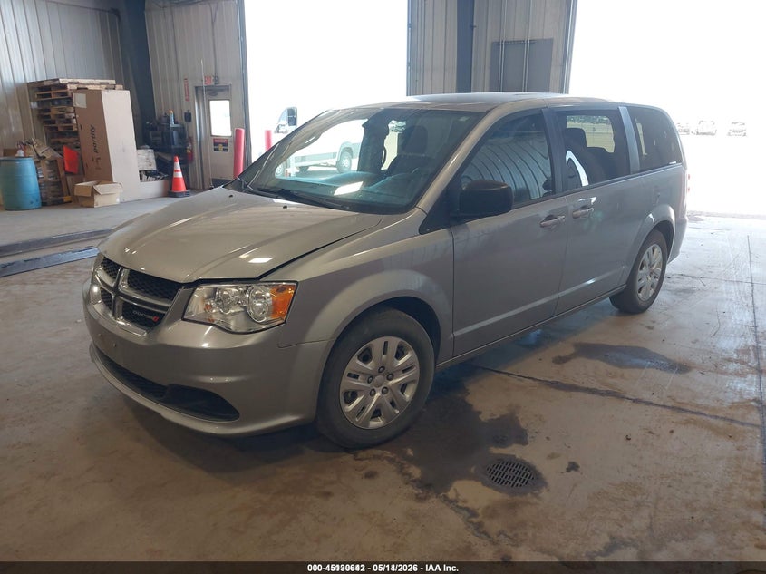 Vin: 2c4rdgbg1jr273356, lot: 45628271, dodge grand caravan se 20182