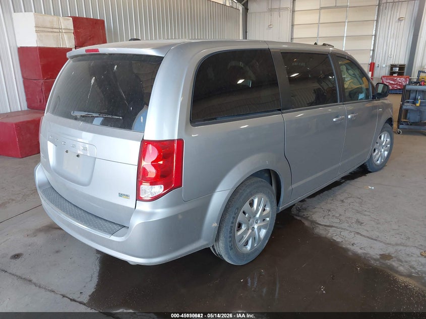 Vin: 2c4rdgbg1jr273356, lot: 45628271, dodge grand caravan se 20184