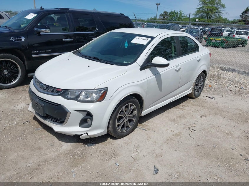 Vin: 1g1jd5sh1j4109028, lot: 45628321, chevrolet sonic lt auto 20182