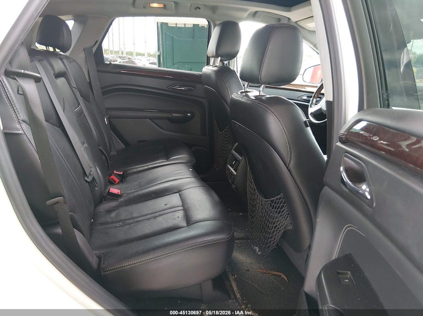 3GYFNAE38CS593828 2012 Cadillac Srx 3.6 Luxury Collection White