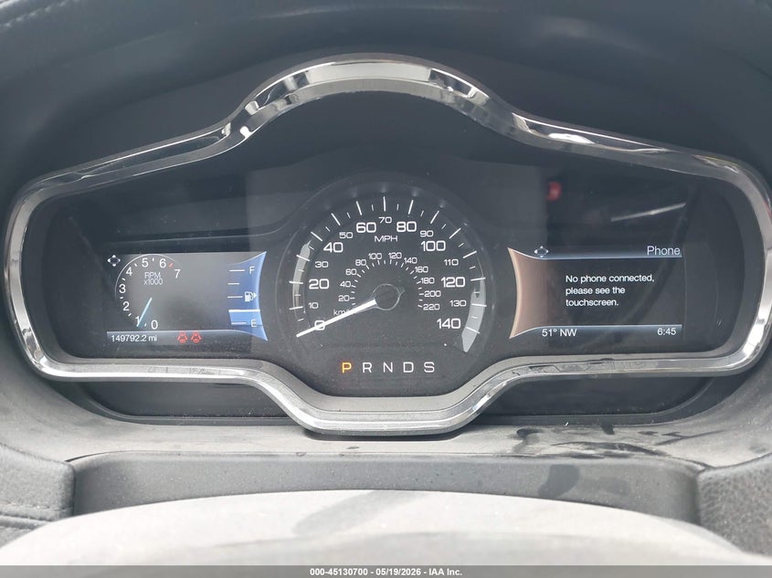 2015 Lincoln Mkt Ecoboost VIN: 2LMHJ5AT8FBL03668 Lot: 45130700