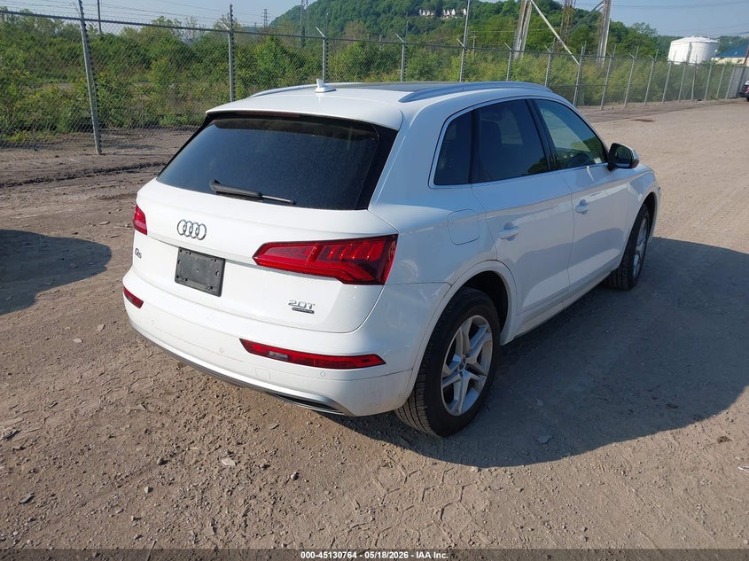 Vin: wa1bnafy6j2108085, lot: 45628393, audi q5 2.0t premium/2.0t tech premium 20184