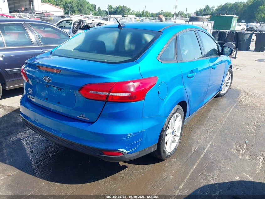 Vin: 1fadp3f22fl378390, lot: 45628413, ford focus se 20154