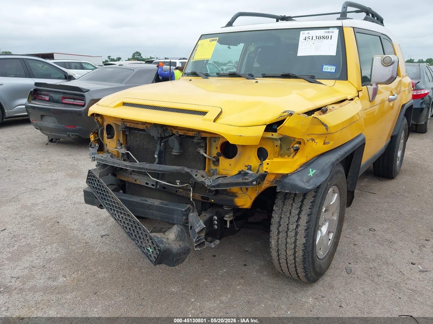 2007 Toyota Fj Cruiser VIN: JTEZU11F670001714 Lot: 45130801