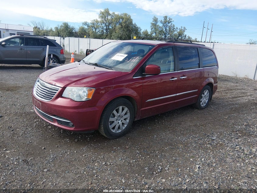 Vin: 2c4rc1bg9fr755502, lot: 45628433, chrysler town & country touring 20152