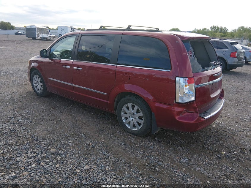 Vin: 2c4rc1bg9fr755502, lot: 45628433, chrysler town & country touring 20153