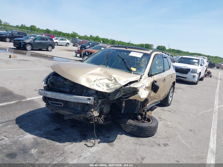 2004 Nissan Murano Sl VIN: JN8AZ08T44W209449 Lot: 45130905