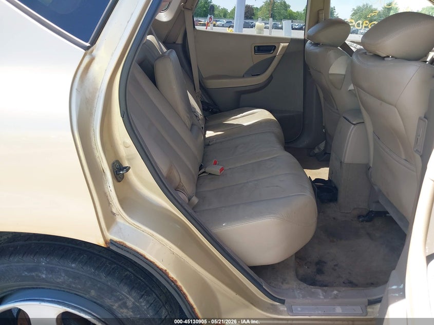 2004 Nissan Murano Sl VIN: JN8AZ08T44W209449 Lot: 45130905