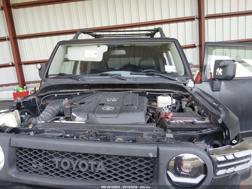 2008 Toyota Fj Cruiser VIN: JTEBU11F18K010439 Lot: 45130943