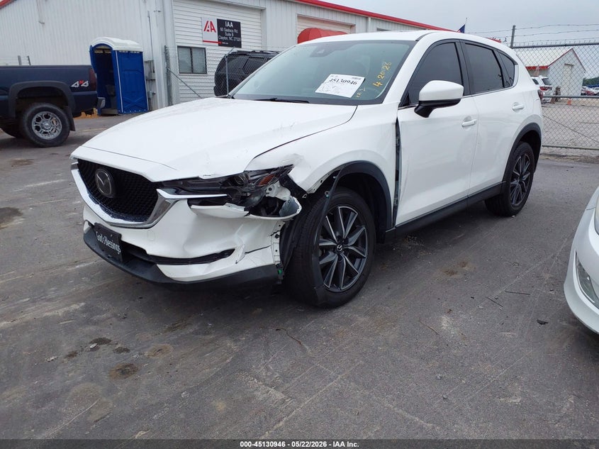 Vin: jm3kfadl6h0149324, lot: 45628575, mazda cx-5 grand touring 20172