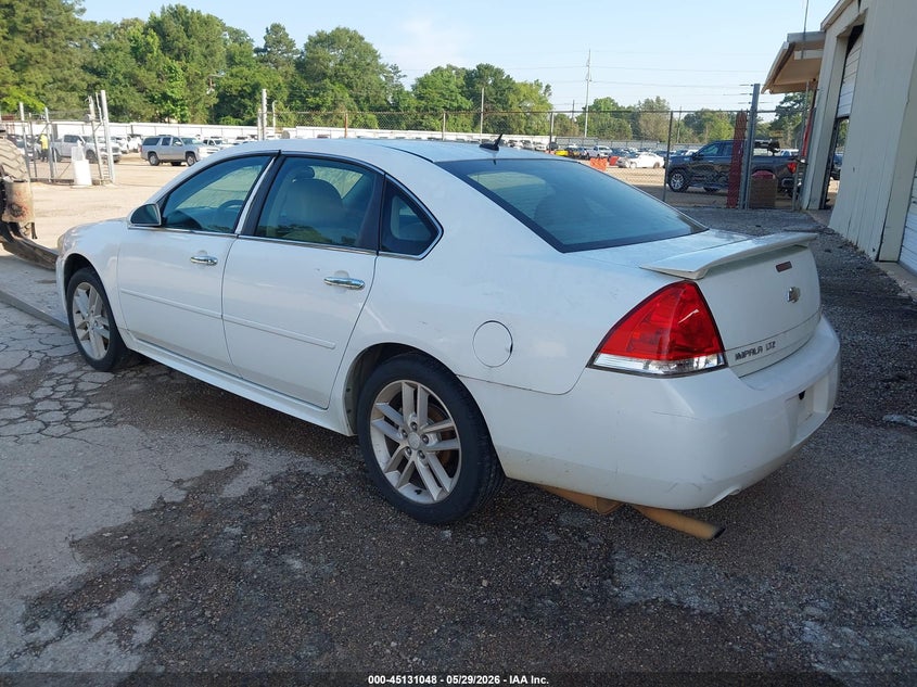 2012 Chevrolet Impala 3.6 Ltz white Lot 111045131048 Vin 2G1WC5E35C1324595