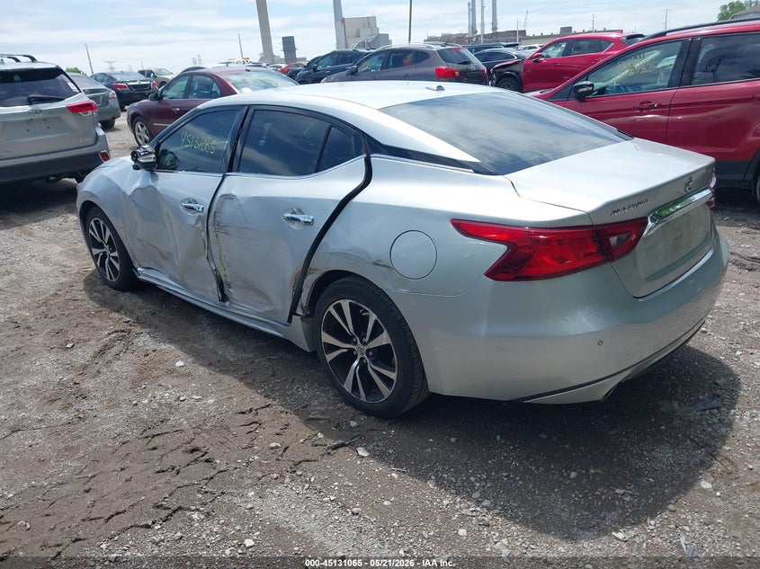Vin: 1n4aa6ap8jc378928, lot: 45628694, nissan maxima 3.5 sv 20183