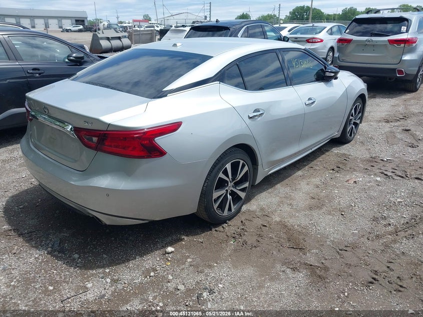 Vin: 1n4aa6ap8jc378928, lot: 45628694, nissan maxima 3.5 sv 20184