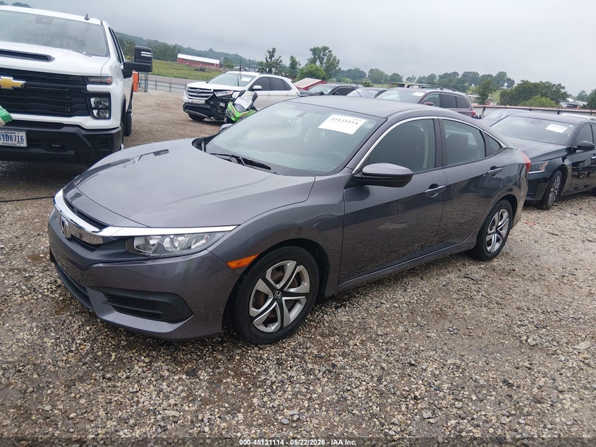2016 Honda Civic Lx 19XFC2F50GE000713 photo 1