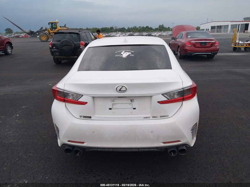 2015 Lexus Rc 350 VIN: JTHSE5BC5F5000956 Lot: 45131118