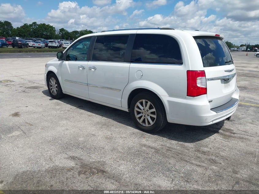 Vin: 2c4rc1gg9fr711220, lot: 45628844, chrysler town & country limited platinum 20153