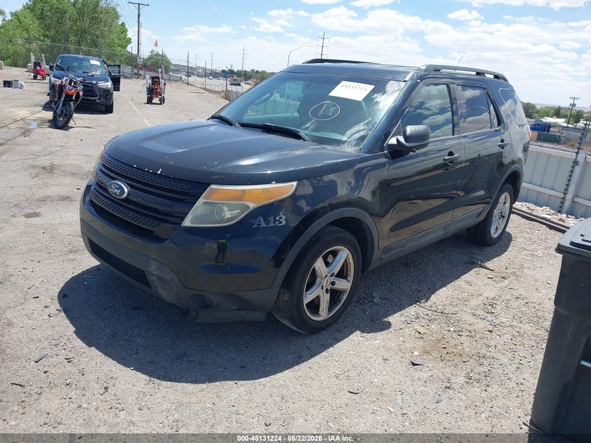 Vin: 1fm5k8ar5dgc01705, lot: 45628853, ford utility police interceptor 20132