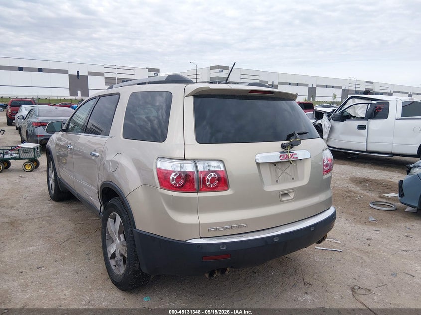 Vin: 1gklrmed6aj168344, lot: 45628977, gmc acadia slt-1 20103