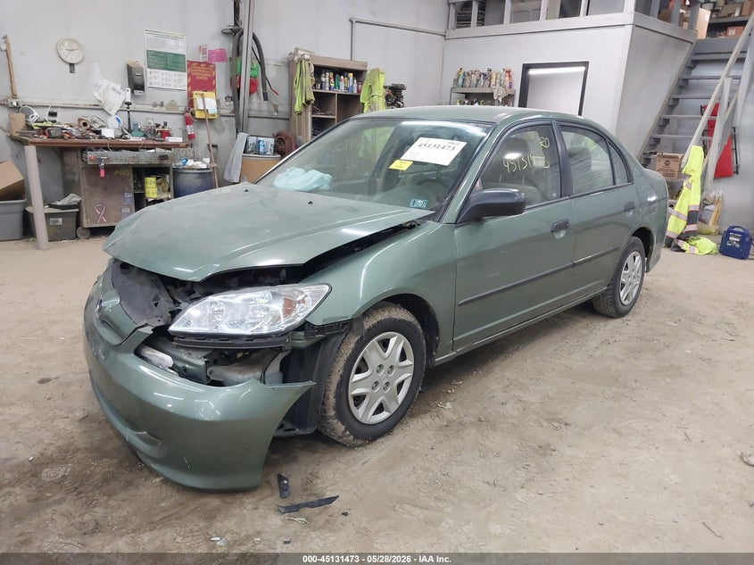 2004 Honda Civic Vp 1HGES16374L003104 photo 1