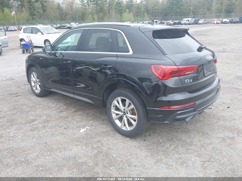 Vin: wa1eecf37n1102708, lot: 45629136, audi q3 premium plus 45 tfsi s line quattro tiptronic 20223