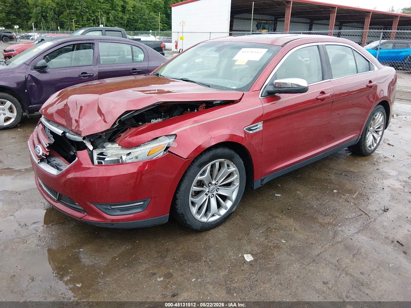Vin: 1fahp2f86dg131556, lot: 45629141, ford taurus limited 20132