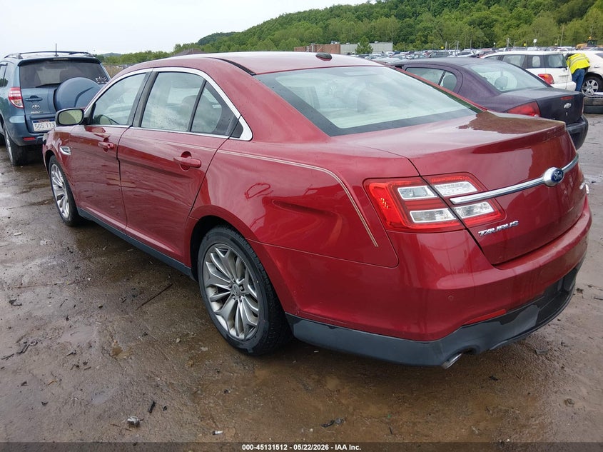 Vin: 1fahp2f86dg131556, lot: 45629141, ford taurus limited 20133