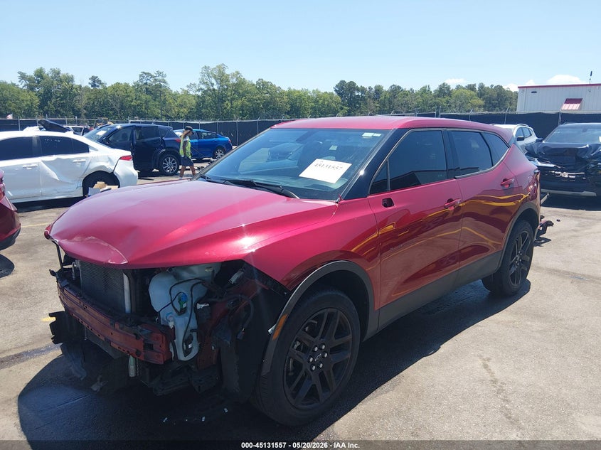 Vin: 3gnkbbra7ks699690, lot: 45629186, chevrolet blazer 20192