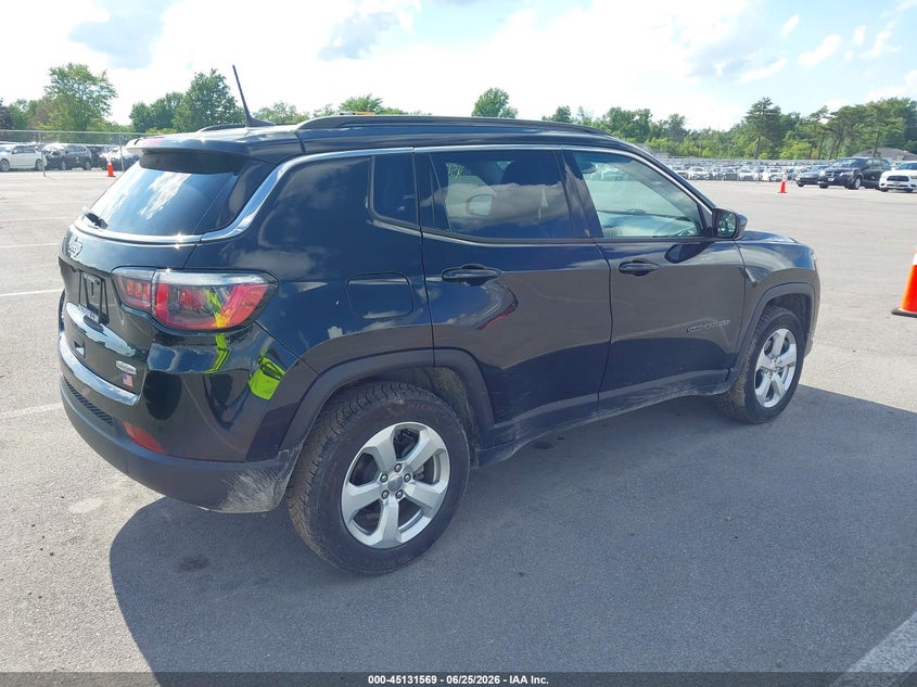 Vin: 3c4njdbb4ht628361, lot: 45629198, jeep new compass latitude 4x4 20174